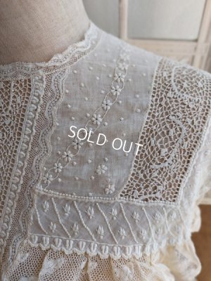 画像4: アンティークレース付け襟