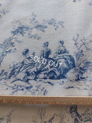 画像34: トワルドジュイ柄カーテン