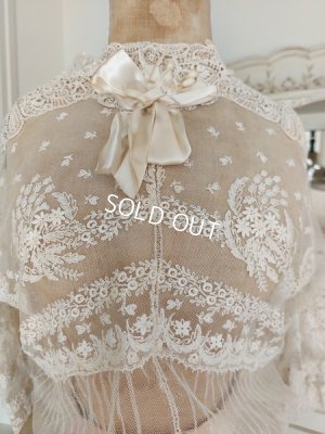 画像2: アンティークレースボディス