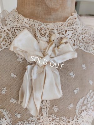 画像13: アンティークレースボディス