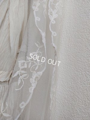 画像2: アンティークレースベール