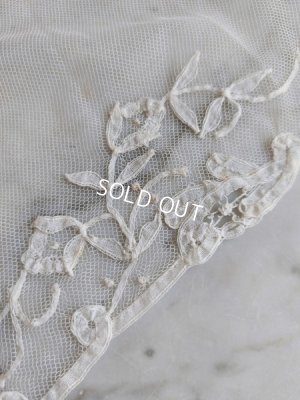 画像9: アンティークレースベール