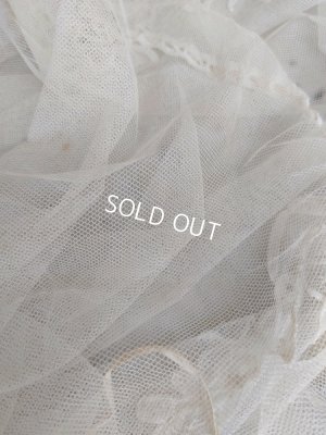 画像11: アンティークレースベール