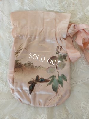 画像2: アンティークシルクポーチ