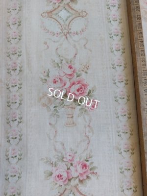 画像4: アンティークフレンチローズ柄ファブリック