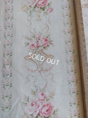 画像5: アンティークフレンチローズ柄ファブリック