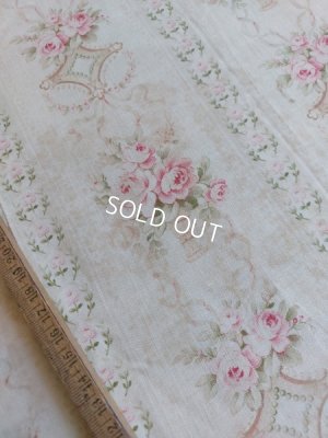 画像16: アンティークフレンチローズ柄ファブリック