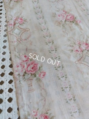 画像10: アンティークフレンチローズ柄ファブリック