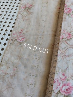 画像11: アンティークフレンチローズ柄ファブリック