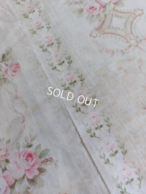 画像7: アンティークフレンチローズ柄ファブリック