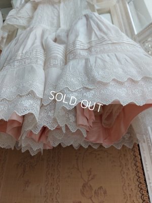 画像7: アンティークリボン装飾チャイルドドレス