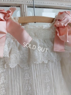 画像4: アンティークリボン装飾チャイルドドレス