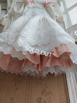 画像10: アンティークリボン装飾チャイルドドレス