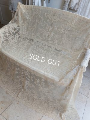 画像3: アンティークレースクロス