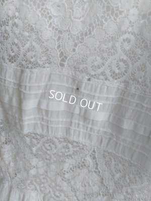 画像17: アンティークレースペチコート