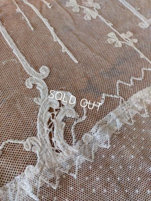 画像14: アンティークレースカーテン