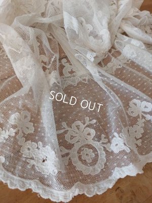 画像18: アンティークレースカーテン