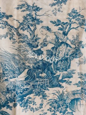 画像3: アンティークトワルドジュイ柄はぎれ