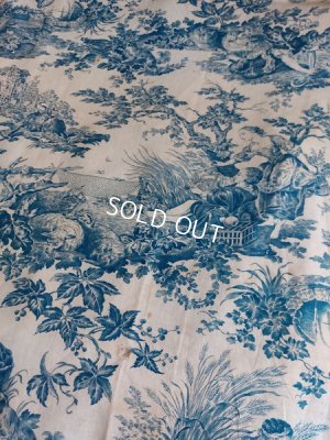 画像8: アンティークトワルドジュイ柄はぎれ