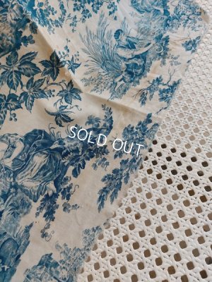 画像9: アンティークトワルドジュイ柄はぎれ