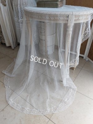 画像7: アンティークレースベール