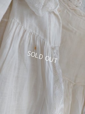 画像3: アンティークレースベビーケープ