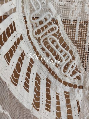 画像17: アンティークレースカーテン