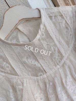 画像4: アンティークレースドレス