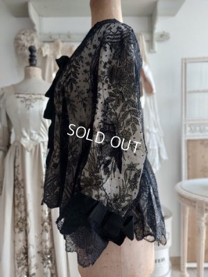 画像6: アンティーク総レースボディス