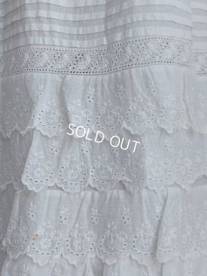 画像9: アンティーク洗礼式ベビードレス