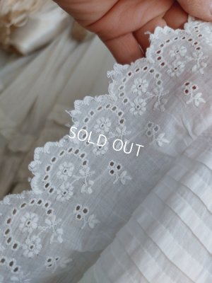 画像15: アンティーク洗礼式ベビードレス