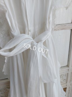 画像11: アンティーク洗礼式ベビードレス