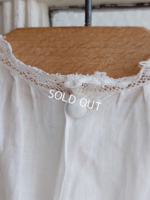 画像12: アンティーク洗礼式ベビードレス