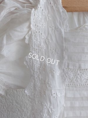 画像13: アンティーク洗礼式ベビードレス