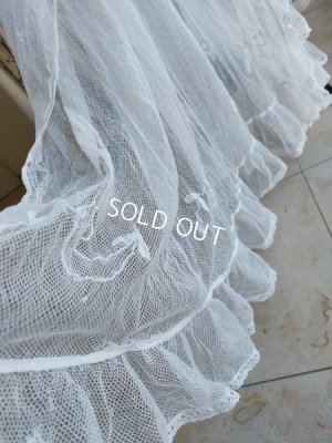 画像5: アンティーク天蓋レースカーテン