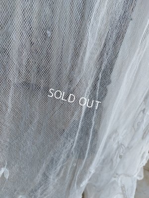 画像14: アンティーク天蓋レースカーテン