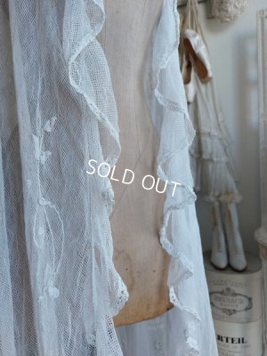 画像3: アンティーク天蓋レースカーテン