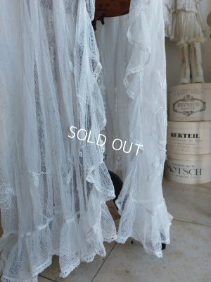 画像6: アンティーク天蓋レースカーテン