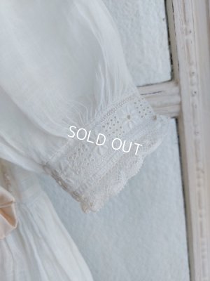 画像4: アンティーク洗礼式用ベビードレス