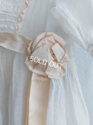 画像7: アンティーク洗礼式用ベビードレス