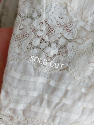画像18: アンティークレースボディス