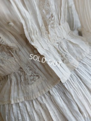 画像9: アンティークレースボディス