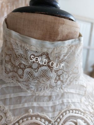 画像2: アンティークレースボディス