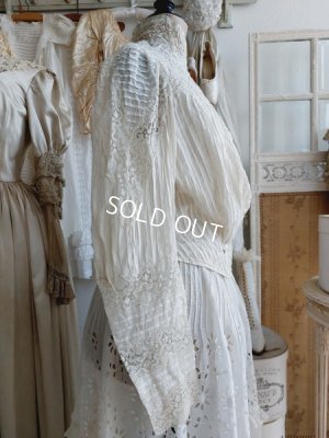 画像11: アンティークレースボディス