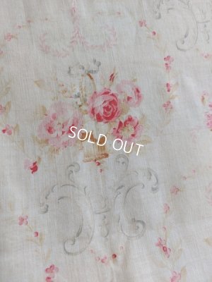 画像4: アンティークフレンチ花柄カーテン