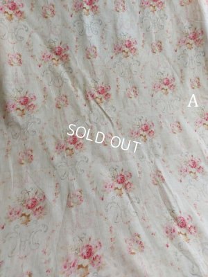 画像6: アンティークフレンチ花柄カーテン