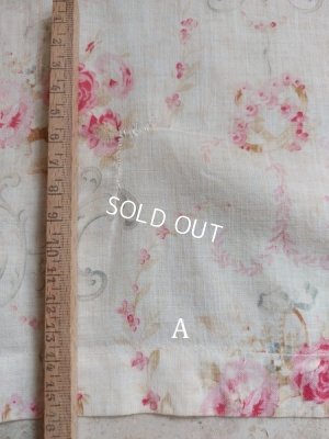 画像12: アンティークフレンチ花柄カーテン