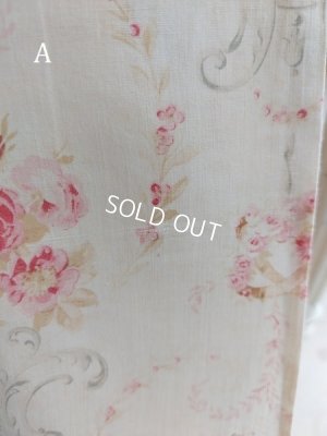 画像15: アンティークフレンチ花柄カーテン