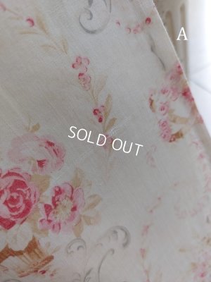 画像16: アンティークフレンチ花柄カーテン