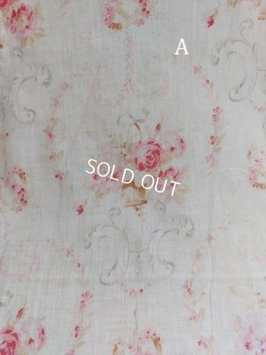 画像17: アンティークフレンチ花柄カーテン